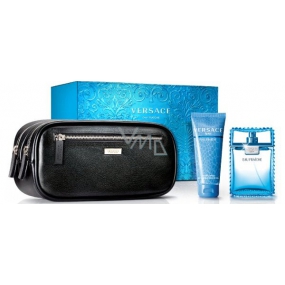 Versace Eau Fraiche Man toaletní voda 100 ml + sprchový gel 100 ml, dárková sada