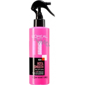 Loreal Paris Studio Line Hot & Smooth Hot Curl termofixační sprej 200 ml