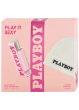 Playboy Play It Sexy toaletní voda 40 ml + čepice, dárková sada pro ženy