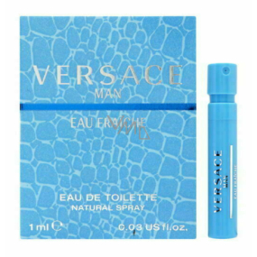 Versace Eau Fraiche Man toaletní voda pro muže 1,2 ml s rozprašovačem, vialka