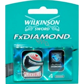 Wilkinson Fx Diamond náhradní břity 4 kusy