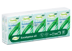 Tento Fresh Eucalyptus hygienické kapesníky 3 vrstvé 10 kusů