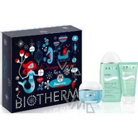 Biotherm Aquasource hydratační krém 50 ml + čisticí gel 50 ml + pleťové tonikum 125 ml, kosmetická sada