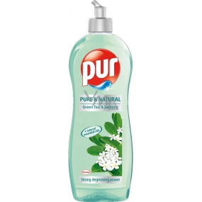 Pur Pure & Natural Green Tea & Jasmine prostředek na mytí nádobí 750 ml