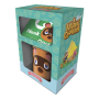 Epee Merch Animal Crossing Tom Nook keramický hrnek 310 ml + klíčenka + podtácek, dárková sada