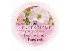 Heart & Home Popínavá růže Sojový přírodní vonný vosk 27 g