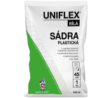 Uniflex Sádra plastická bílá 1 kg