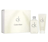 Calvin Klein One toaletní voda 200 ml + tělové mléko 200 ml, dárková sada unisex