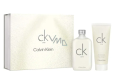 Calvin Klein One toaletní voda 200 ml + tělové mléko 200 ml, dárková sada unisex