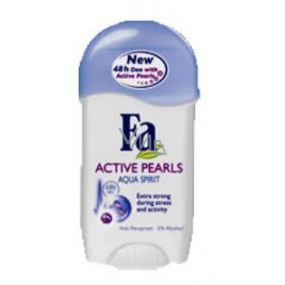 Fa Active Pearls Aqua Spirit antiperspirant deodorant stick pro ženy 50 ml