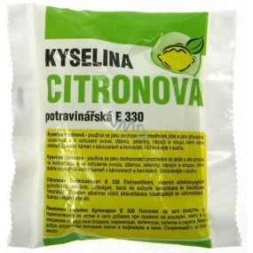 Kyselina citrónová do potravin E 330 osvědčený přípravek pro domácnost 100 g