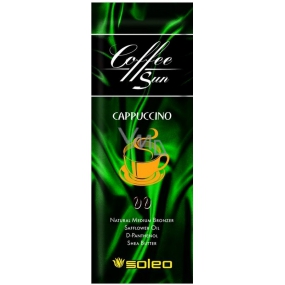 Soleo Coffee Sun Cappuccino Intenzivní přírodní krém na opalování do solária 5 ml