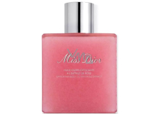 Christian Dior Miss Dior with Rose Extract exfoliační tělový sprchový olej s výtažky z růže 175 ml