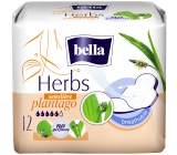 Bella Herbs Plantago Sensitive intimní aromatizované vložky s křidélky 12 kusů