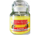 Lima Aroma Dreams Citron aromatická svíčka sklenička s víčkem 120 g