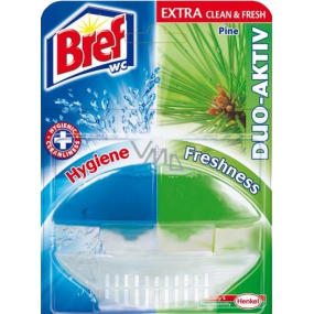 Bref Duo Aktiv Extra Clean & Fresh Borovice WC gel komplet závěs 60 ml