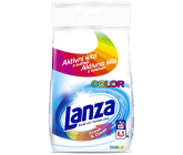 Lanza Fresh & Clean Color prací prášek na barevné prádlo zachovává intenzitu barev, s příjemnou vůní 84 dávek 6,3 kg