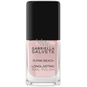 Gabriella Salvete Longlasting Enamel dlouhotrvající lak na nehty s vysokým leskem 74 Pink Beach 11 ml