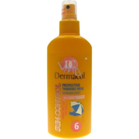 Dermacol Suncontrol OF6 ochranné mléko na opalování 200 ml rozprašovač