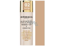 Dermacol Infinity Víceúčelový make-up a korektor 02 Beige 20 g