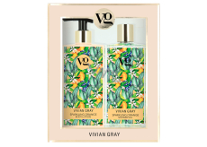 Vivian Gray Sensational Orange sprchový gel + tělové mléko 2 x 350 ml, dárková sada