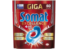 Somat Excellence 4v1 tablety do myčky 60 kusů