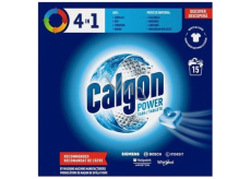 Calgon Power 4v1 tablety proti vodnímu kameni 15 tablet 195 g