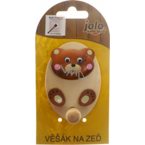 Nekupto Jolo Natura věšák na zeď Medvídek 1 kus