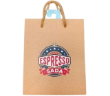 Albi Dárková papírová taška na Espresso sadu 13,5 x 11 x 6 cm