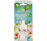 Air Wick Essential Oils Jarní vánek + Vanilka náhradní náplň do elektrického osvěžovače 19 ml