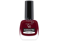 Golden Rose Keratin Nail Color lak na nehty 42 Red Dark 10,5 ml