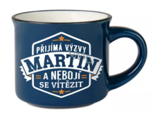 Albi Espresso hrneček Martin - Přijímá výzvy a nebojí se vítězit 45 ml