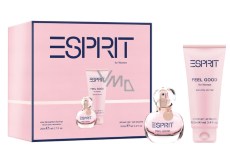 Esprit Feel Good for Her parfémovaná voda 20 ml + sprchový gel 100 ml, dárková sada pro ženy