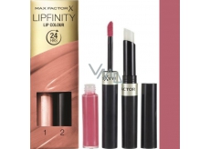 Max Factor Lipfinity Lip Colour rtěnka a lesk 020 Angelic 2,3 ml a 1,9 g