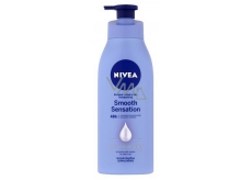 Nivea Smooth Sensation krémové tělové mléko pro suchou pokožku s pumpičkou 400 ml