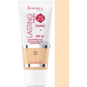 Rimmel London Lasting Finish 25h Nude make-up 100 Ivory 30 ml