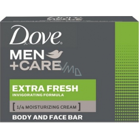 Dove Men + Care Extra Fresh toaletní mýdlo pro muže 90 g