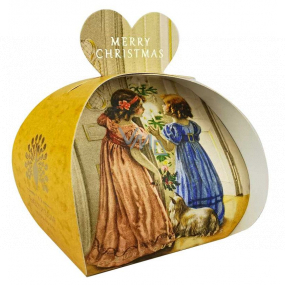 English Soap Victorian Christmas - Viktoriánské Vánoce přírodní parfémované toaletní mýdlo s bambuckým máslem 3 x 20 g