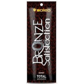 Bronze Satisfaction Total Bronzer Silný krém na opalování s vůní makadamového ořechu do solárií 5 ml