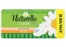 Naturella Classic Normal hygienické vložky s heřmánkem 18 kusů