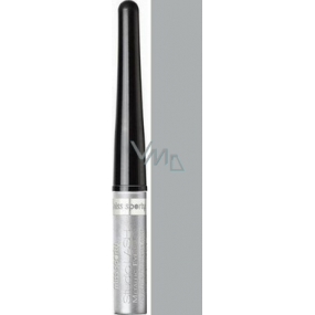 Miss Sporty Studio Lash Metallic tekutá oční linka 011 Silver Flirt 3,5 ml