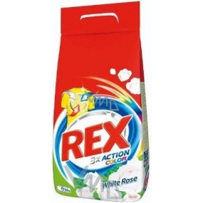 Rex 3x Action White Rose Color prací prostředek na barevné prádlo 60 dávek 6 kg