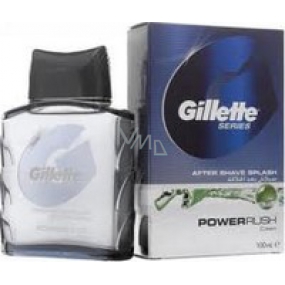 Gillette Series Power Rush voda po holení pro muže 100 ml