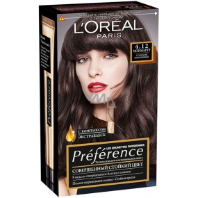 Loreal Paris Préférence Récital barva na vlasy 4.12 Vendome intenzivní hnědá duhová