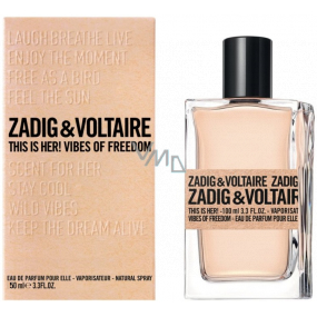 Zadig & Voltaire This is Her! Vibes of Freedom parfémovaná voda pro ženy 50 ml