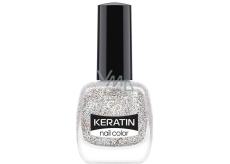 Golden Rose Keratin Nail Color Glitter lak na nehty 402 10,5 ml