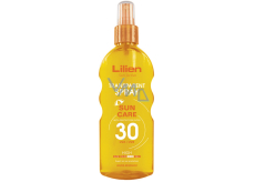 Lilien Sun Active Transparent SPF30 voděodolný sprej na opalování 200 ml