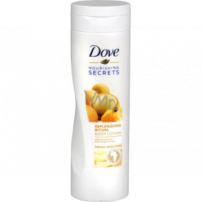 Dove Nourishing Secrets Vyživující Rituál tělové mléko s marulovým olejem a mangovým máslem 400 ml