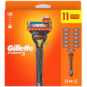 Gillette Fusion5 pánský holicí strojek + 11 kusů náhradní hlavice blistr