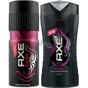 Axe Excite deodorant sprej pro muže 150 ml + sprchový gel 250 ml, kosmetická sada